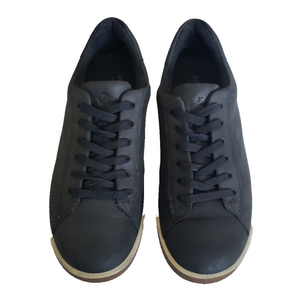 Ecco Danish Design HYDROMAX Shoes Women's EU 37 US 6.5 Soft Black NUBUCK Leather